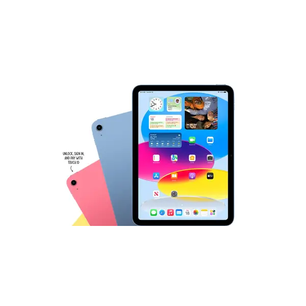 Apple iPad 10 10.9" 2022 64GB Wi-Fi Blue (MPQ13), зображення 6