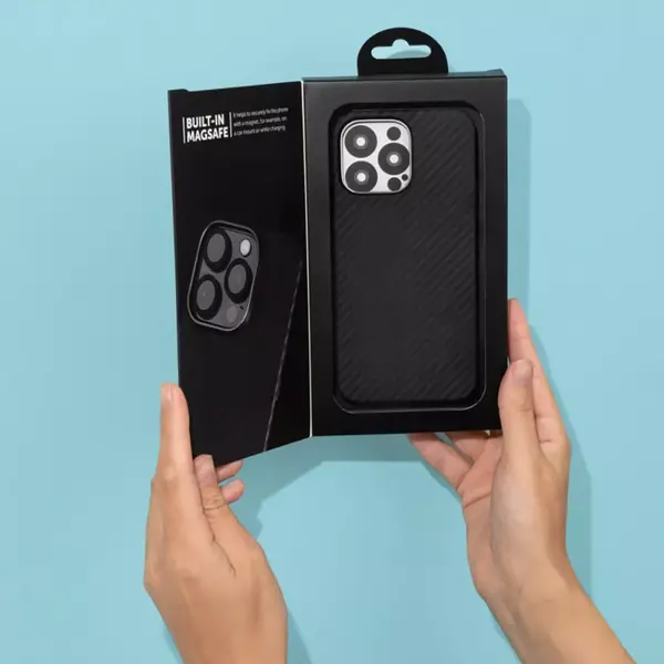 Чохол Proove Carbon Slim with Magnetic Ring iPhone 15 Pro, изображение 5