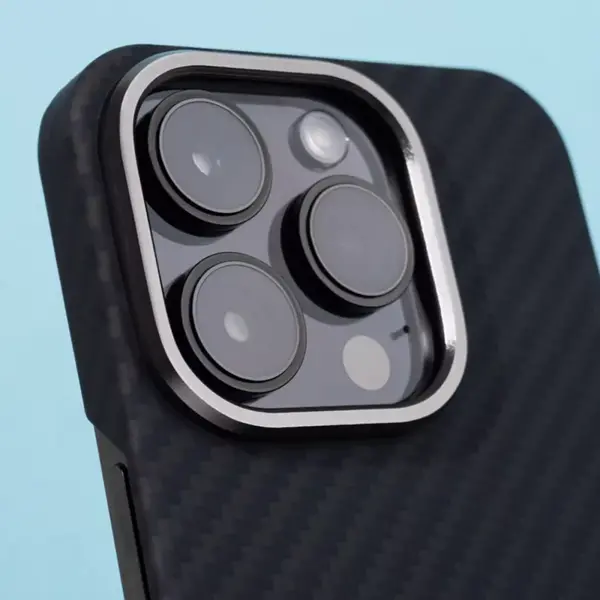 Чохол Proove Carbon Slim with Magnetic Ring iPhone 15 Pro, изображение 4