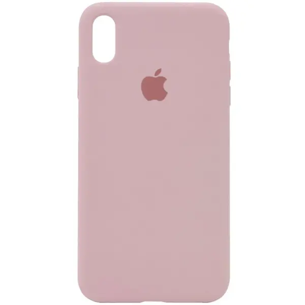 Чохол Apple iPhone X/ XS Silicone cases without cover charging socket Rock Ash