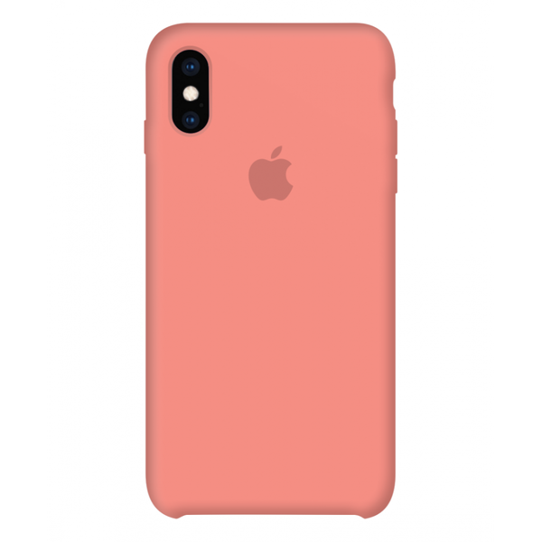 Чохол Apple iPhone X/ XS Silicone cases without cover charging socket White
