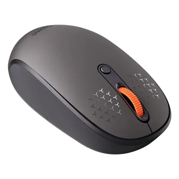Бездротова Комп'ютерна Миша Baseus F01B Tri-Mode 2.4G/BT1+BT2 (Froster Gray) (B01055503833-00)), изображение 4