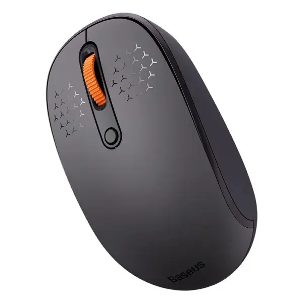 Бездротова Комп'ютерна Миша Baseus F01B Tri-Mode 2.4G/BT1+BT2 (Froster Gray) (B01055503833-00)), изображение 3