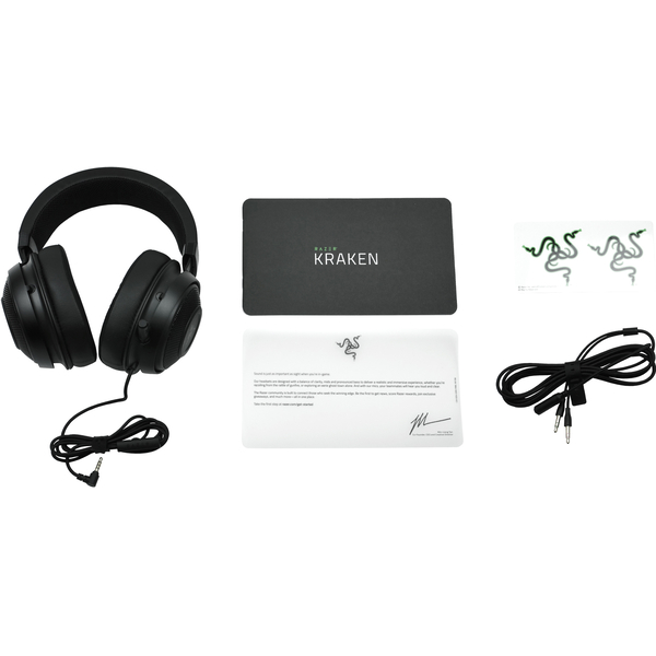 Гарнітура дротова ігрова Razer Kraken Black (RZ04-02830100-R3U1), зображення 5