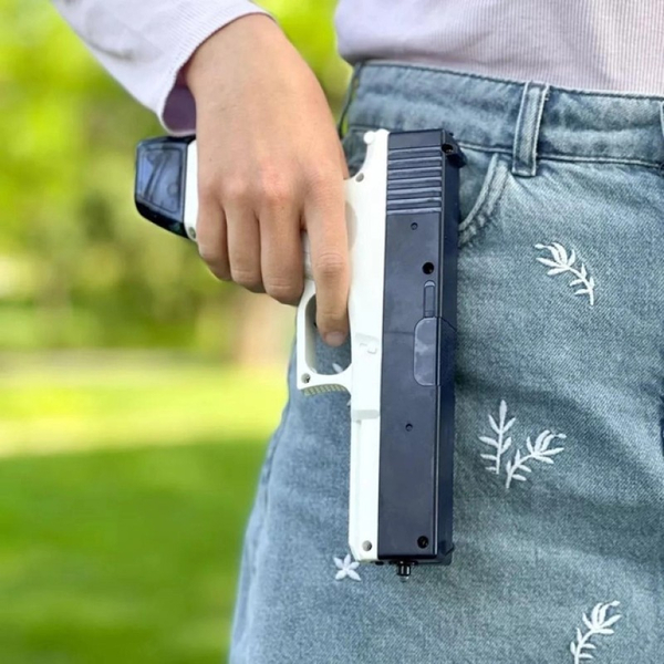 Іграшковий водяний пістолет Water Gun Glock (блакитний), зображення 3