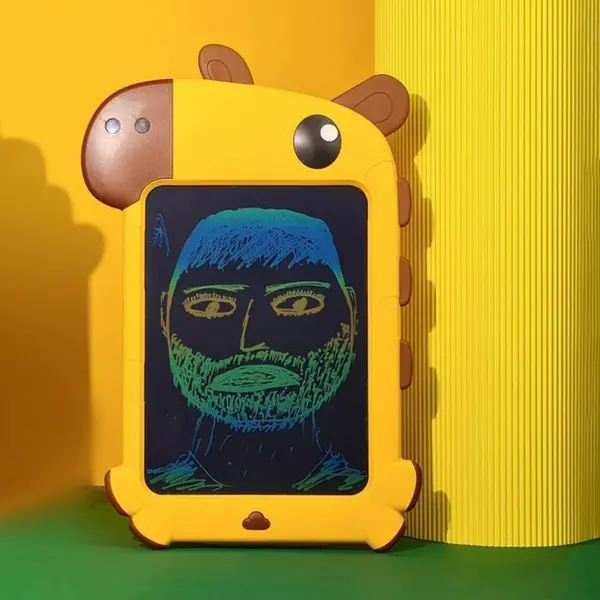 Планшет для малювання Giraffe 8.5 дюймів (colors) (жовтий), зображення 6