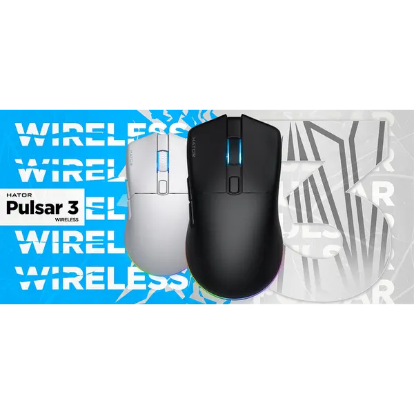 Игровая мышь HATOR Pulsar 3 wireless (HTM630) black, изображение 12