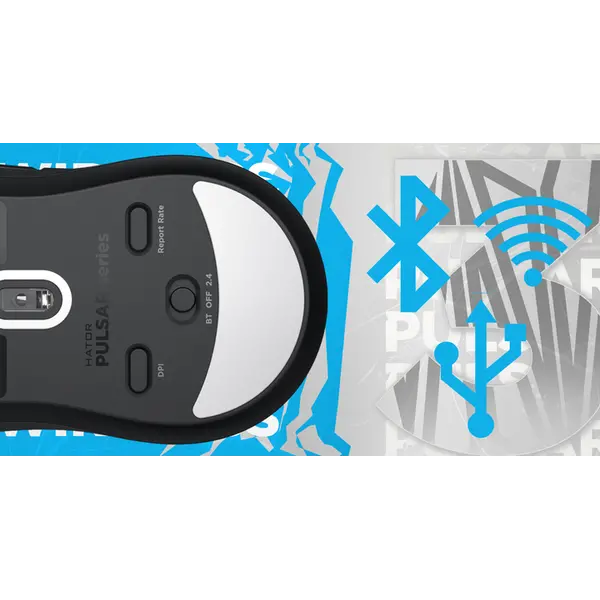 Игровая мышь HATOR Pulsar 3 wireless (HTM630) black, изображение 16
