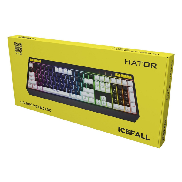 Клавиатура мембранная HATOR Icefall (HTK400UA) black, изображение 6