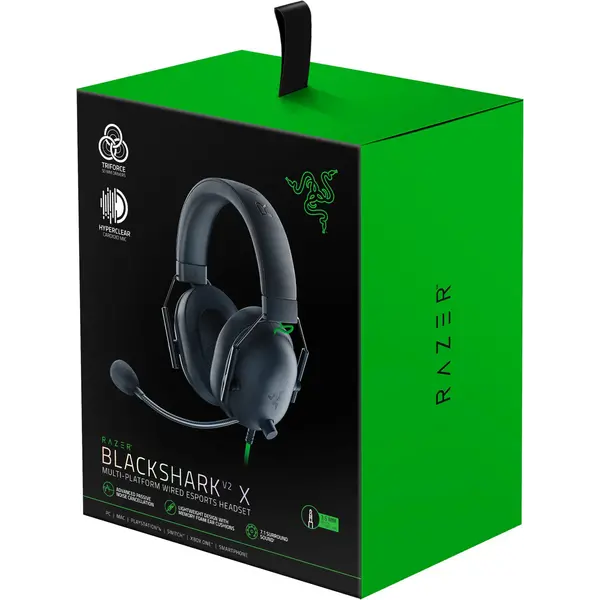 Гарнітура дротова ігрова Razer Blackshark V2 X (RZ04-03240100-R3M1), зображення 12