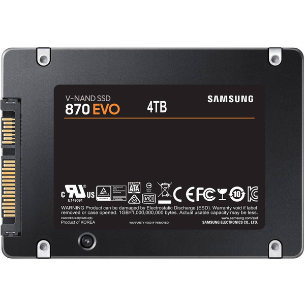 SSD накопичувач Samsung 2.5" 4TB SATA 870EVO, изображение 2