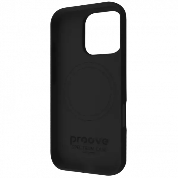 Чохол Proove Spectrum Case with Magnetic Ring iPhone 16 Pro deep black, зображення 2