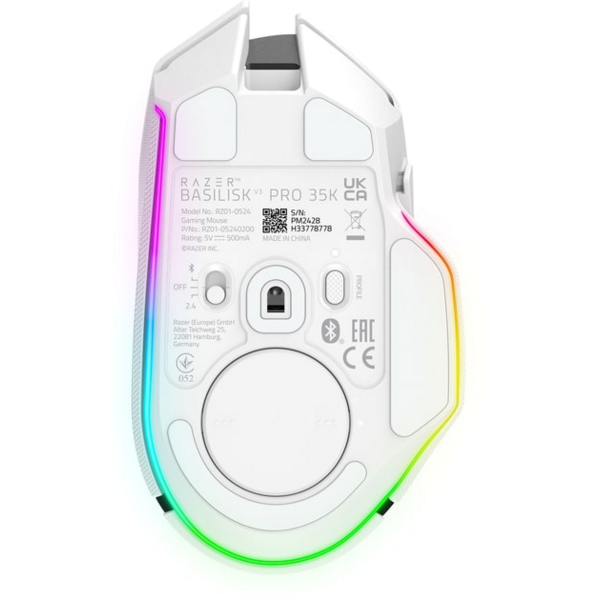 Мышь Razer Basilisk V3 PRO Wireless, 35K, white (RZ01-05240200-R3G1), изображение 7
