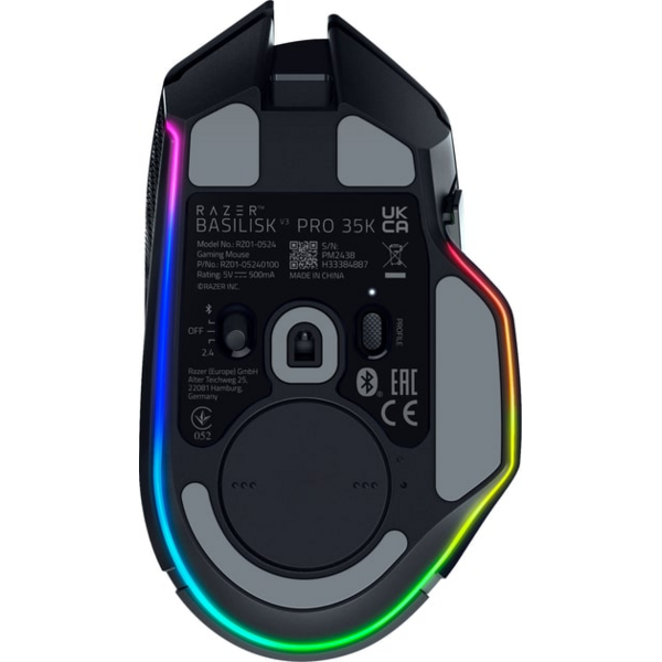 Миша Razer Basilisk V3 PRO Wireless, 35K, black (RZ01-05240100-R3G1), зображення 5