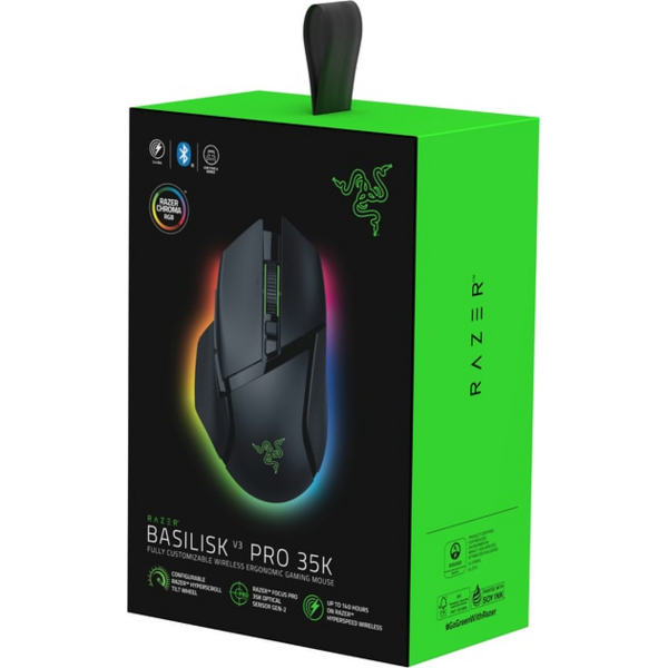 Миша Razer Basilisk V3 PRO Wireless, 35K, black (RZ01-05240100-R3G1), зображення 8