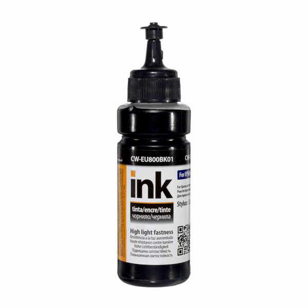 Чорнила ColorWay Epson UV L800 100мл Black EU800BK