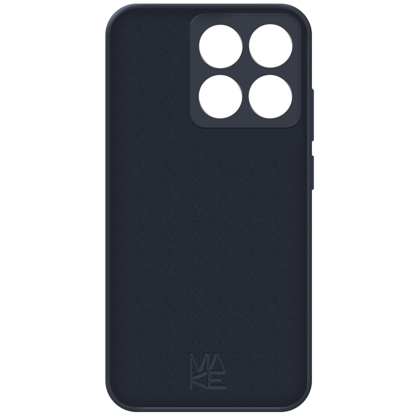 MAKE Чохол Xiaomi Redmi 14T 4G Silicone Black, зображення 2