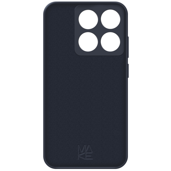 MAKE Чохол Xiaomi 14T Pro Silicone Titan Black, зображення 2