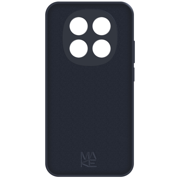 MAKE Чохол Xiaomi Redmi Note 14 Pro 5G/Poco X7 Silicone Midnight Black, зображення 2