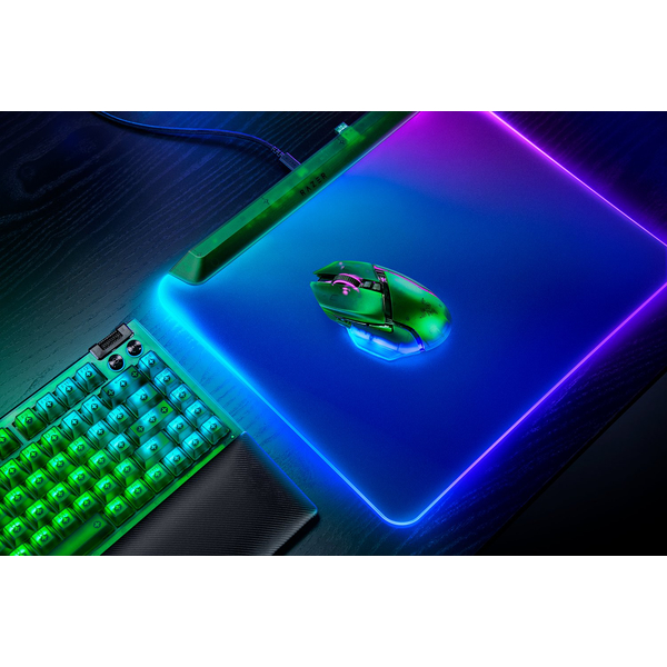 Мышь Razer Basilisk V3 PRO Wireless, 35K, Phantom Green (RZ01-05240300-R3G1), изображение 5
