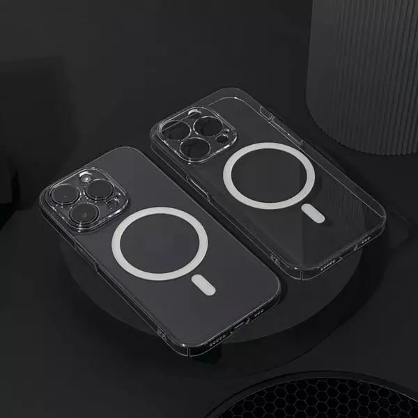 Чохол Proove Crystal Case with Magnetic Ring iPhone 15 Pro прозорий, зображення 5