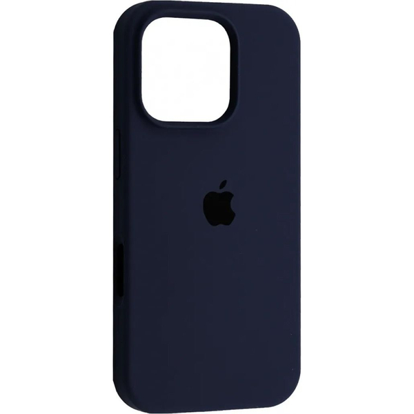 Чохол Silicone Case Full Apple iPhone 16 Pro Max midnight blue