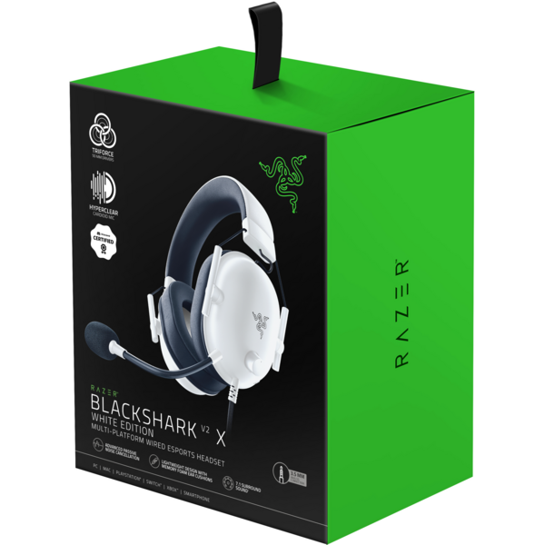 Гарнитура Razer Blackshark V2 X White (RZ04-03240700-R3M1), изображение 5