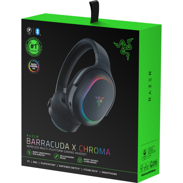 Гарнітура Razer Barracuda X CHROMA, Black (RZ04-05220100-R3M1), зображення 8