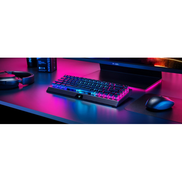 Клавиатура механическая Razer BlackWidow V3 Mini Hyperspeed, Green Switch RU (RZ03-03891600-R3R1), изображение 25