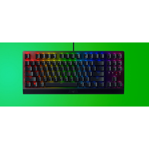 Клавіатура дротова ігрова Razer BlackWidow V3 TKL RU (RZ03-03490700-R3R1), зображення 17