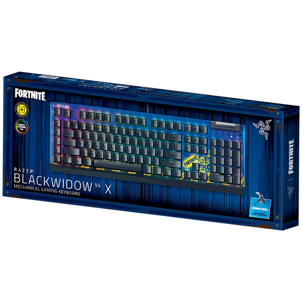 Клавиатура механическая Razer BlackWidow V4 X, Yellow Switch, FORTNITE (RZ03-04703600-R3M1), изображение 5