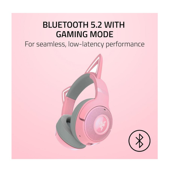Гарнитура Razer Kraken Kitty V2 BT, Quartz (RZ04-04860100-R3M1), изображение 3
