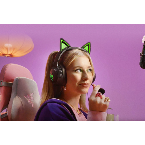 Гарнитура Razer Kraken Kitty Ed V2 PRO, Black (RZ04-04510100-R3M1), изображение 16