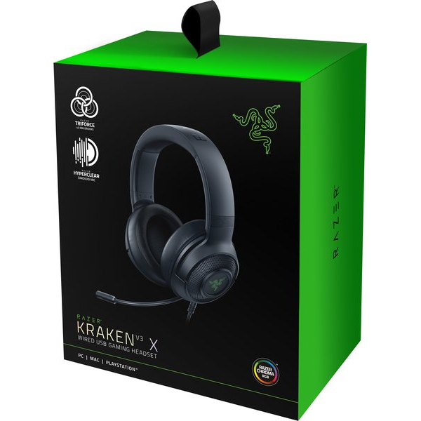 Гарнітура Razer Kraken V3 X USB (RZ04-03750300-R3M1), зображення 5
