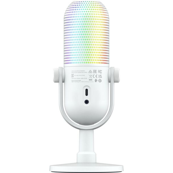 Микрофон Razer Seiren V3 Chroma, White (RZ19-05060200-R3M1), изображение 5