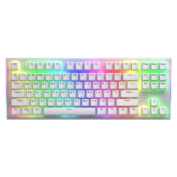 Клавіатура механічна HATOR Gravity X TKL orange (HTK551UA) white