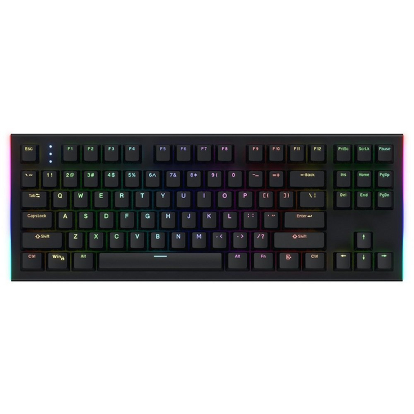 Клавіатура механічна HATOR Gravity X TKL orange (HTK550) black, US Layout