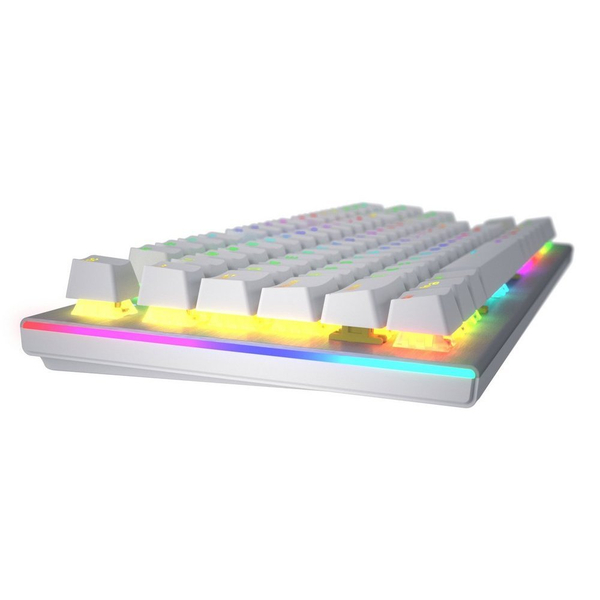 Клавіатура механічна HATOR Gravity X TKL orange (HTK551) white, US Layout, зображення 2