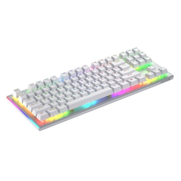Клавіатура механічна HATOR Gravity X TKL orange (HTK551) white, US Layout, зображення 4