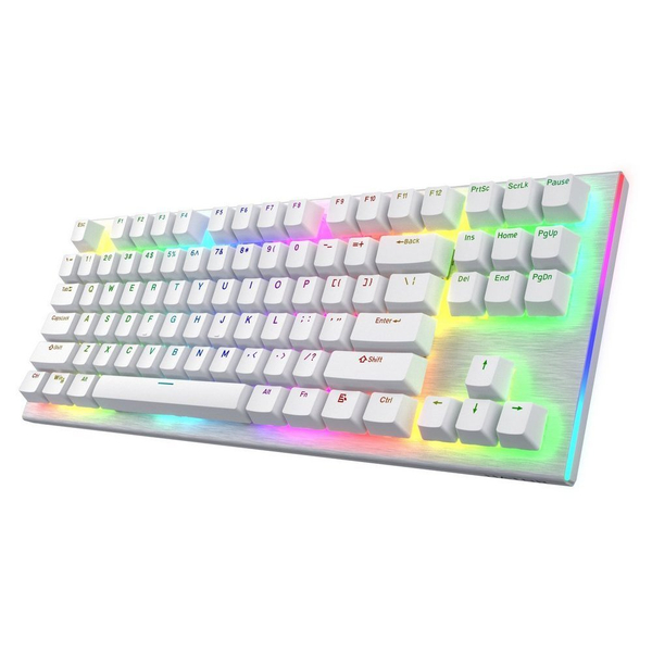 Клавіатура механічна HATOR Gravity X TKL orange (HTK551) white, US Layout, зображення 5