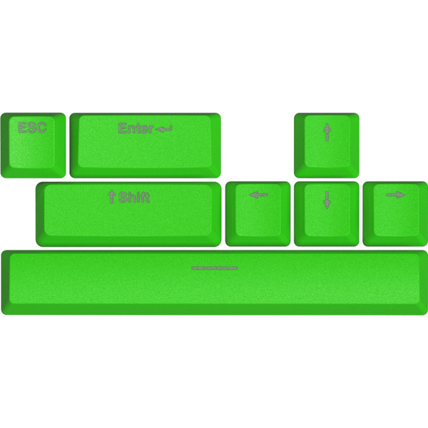 HATOR Green Lime PBT keycaps - ESC/SPACE/ENTER/R.SHIFT/ARROWS (HTS-710)