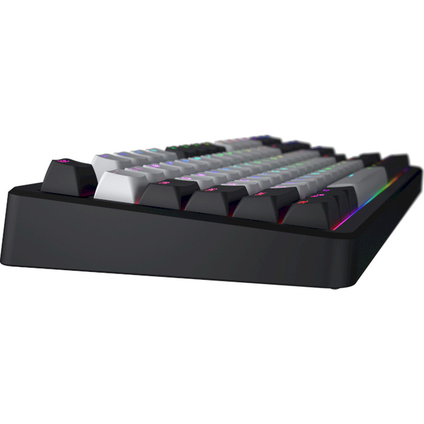 Клавіатура механічна HATOR Rockfall 3 Mecha TKL wireless orange (HTK850EU) black, UK-ISO, QMK/VIA, зображення 3