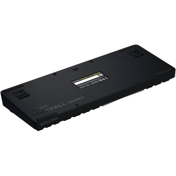 Клавиатура механическая HATOR Rockfall 3 Mecha TKL wireless orange (HTK850UA) black, QMK/VIA, изображение 6
