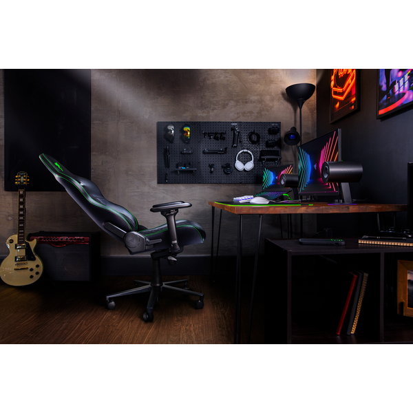 Крісло для геймерів Razer Enki, green (RZ38-03720100-R3G1), зображення 3