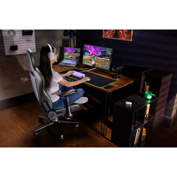 Крісло для геймерів Razer Enki, green (RZ38-03720100-R3G1), зображення 4
