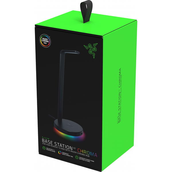 Подставка для наушников Razer Base Station V2 Chroma (RC21-01510100-R3M1), изображение 5