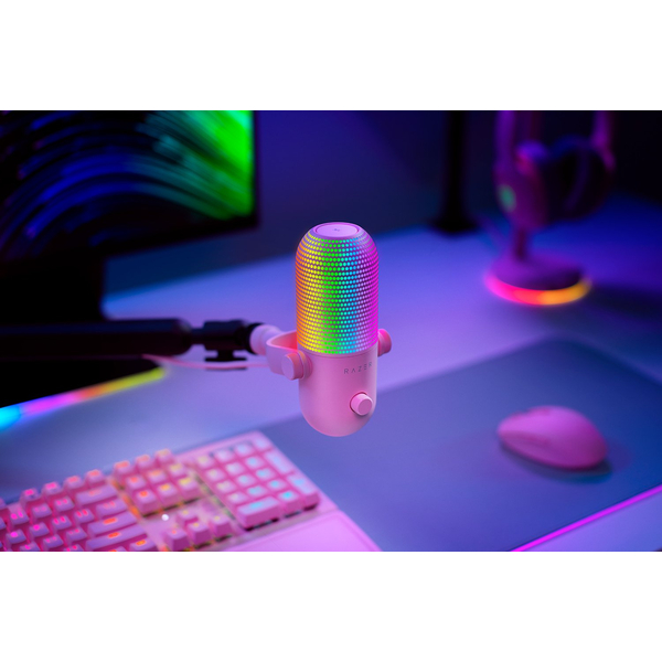 Микрофон Razer Seiren V3 Chrome, Quartz (RZ19-05060300-R3M1), изображение 6