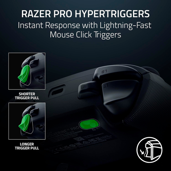 Геймпад Razer Wolverine V3 PRO, black (RZ06-05200100-R3M1), изображение 10