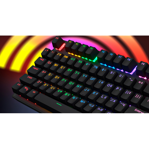 Клавиатура механическая HATOR Icefall Mecha Rainbow (HTK104UA) black, изображение 9