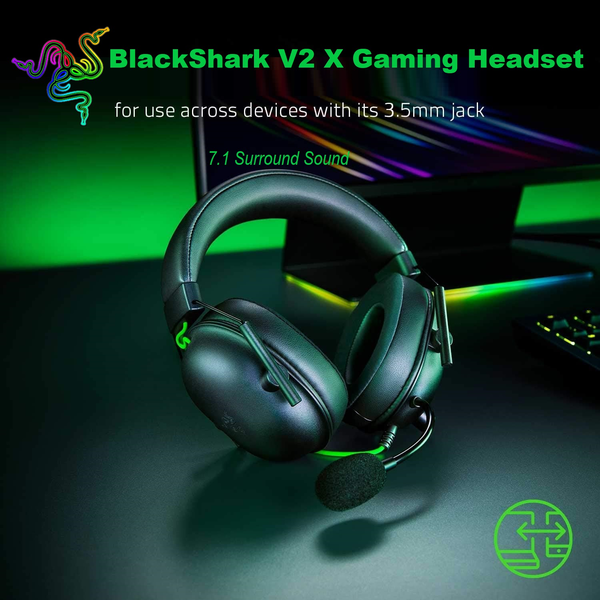 Гарнитура Razer BlackShark V2 X PS5, black (RZ04-03241000-R3G1), изображение 15